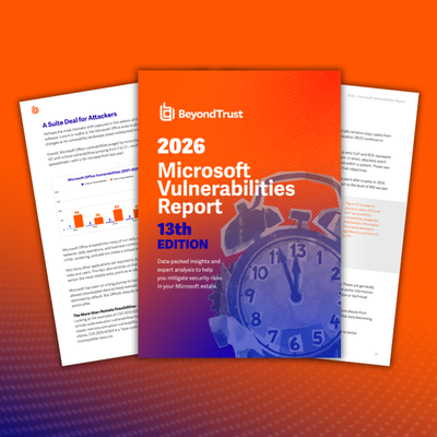 MS Vulns Report 2026 orange background 1