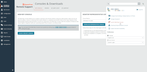 Remote Support Web Console | BeyondTrust Remote Support | BeyondTrust