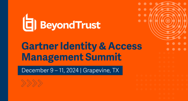 Gartner IAM Summit 2024_USA BeyondTrust