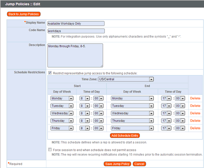 bomgar jump client connected