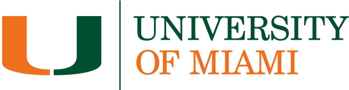 University of miami horizontal rgb