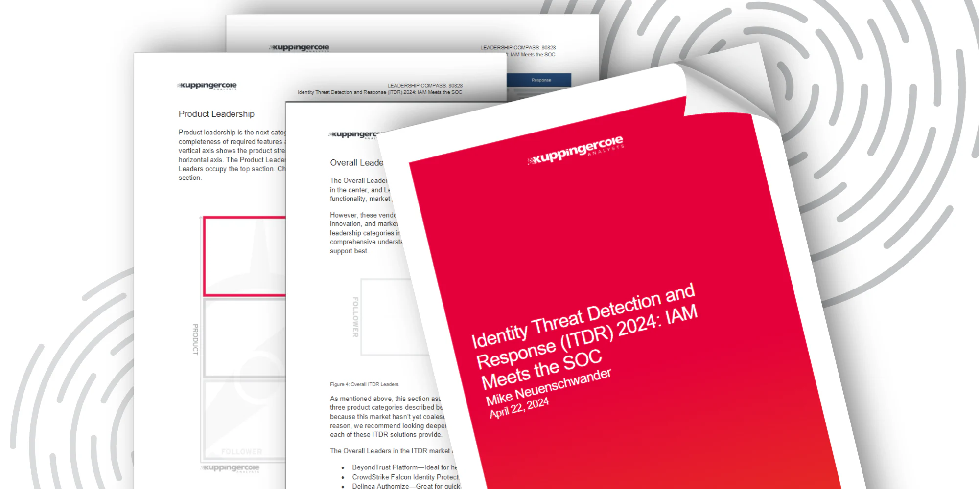 KuppingerCole's Leadership Compass for Identity Threat Detection & Response (ITDR)