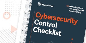 Cybersecurity Control Checklist