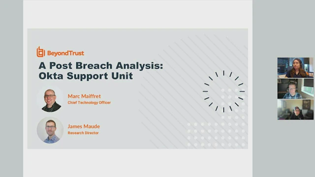 A Post Breach Analysis Okta Support Unit 0000000