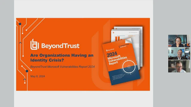 Webinar 2024 MAY 8 Microsoft Vulnerabilities Report Are organizations having an identity crisis 0000000