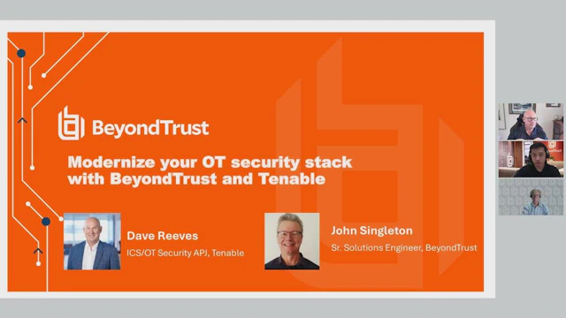 Webinar AUG 27 APJ Modernize your OT security stack with Beyond Trust and Tenable 0000000